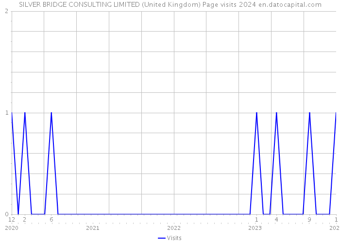 SILVER BRIDGE CONSULTING LIMITED (United Kingdom) Page visits 2024 