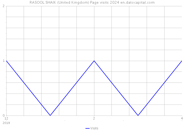 RASOOL SHAIK (United Kingdom) Page visits 2024 