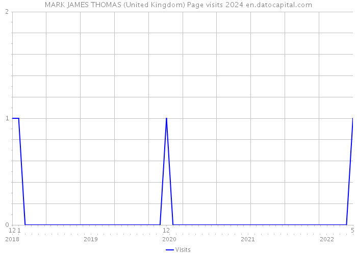 MARK JAMES THOMAS (United Kingdom) Page visits 2024 