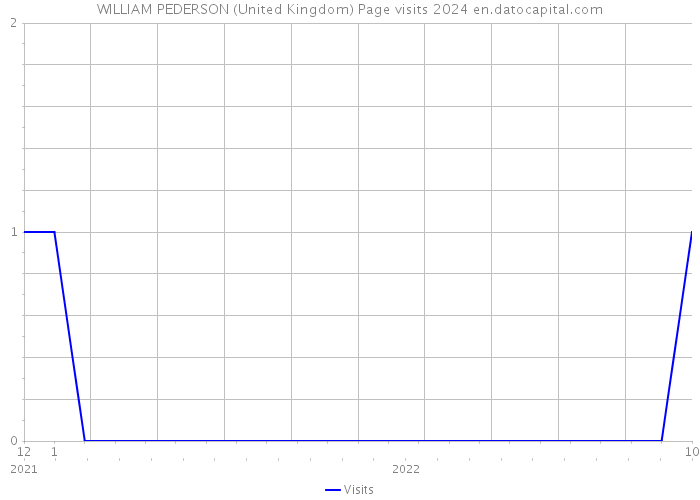 WILLIAM PEDERSON (United Kingdom) Page visits 2024 
