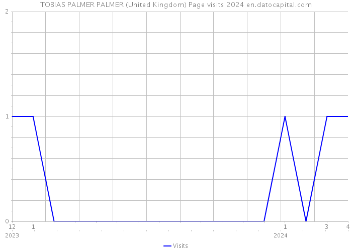 TOBIAS PALMER PALMER (United Kingdom) Page visits 2024 