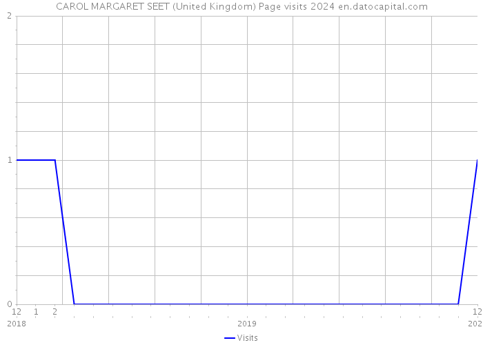CAROL MARGARET SEET (United Kingdom) Page visits 2024 