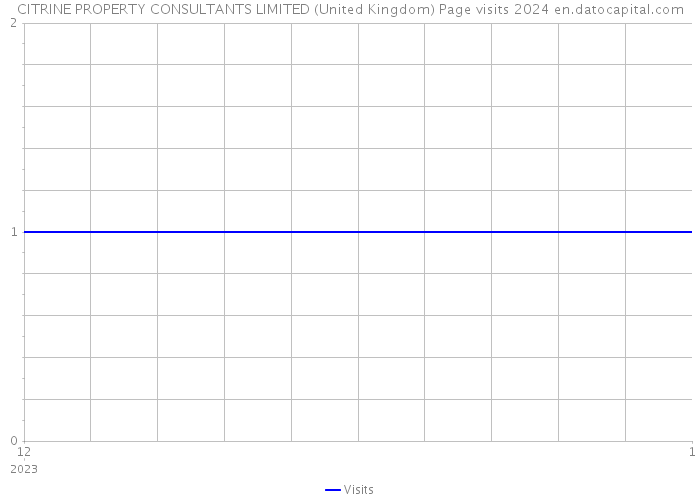 CITRINE PROPERTY CONSULTANTS LIMITED (United Kingdom) Page visits 2024 