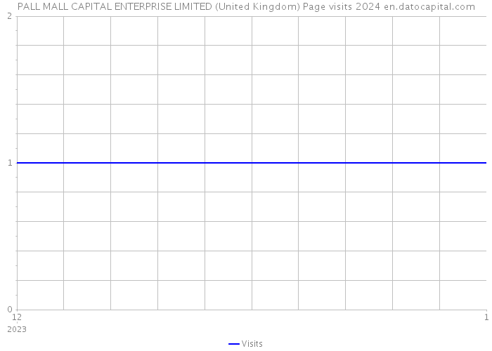 PALL MALL CAPITAL ENTERPRISE LIMITED (United Kingdom) Page visits 2024 