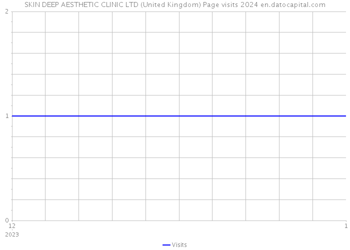SKIN DEEP AESTHETIC CLINIC LTD (United Kingdom) Page visits 2024 