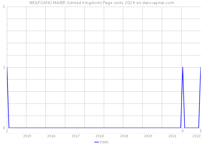 WOLFGANG MAIER (United Kingdom) Page visits 2024 