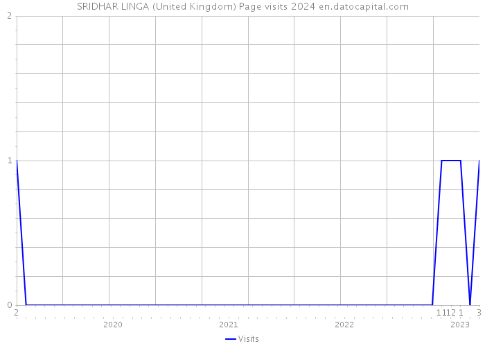 SRIDHAR LINGA (United Kingdom) Page visits 2024 