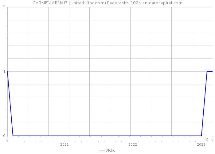 CARMEN ARNAIZ (United Kingdom) Page visits 2024 