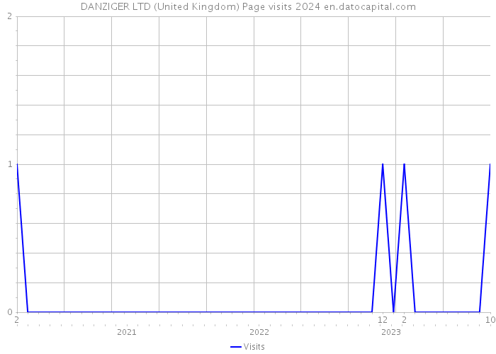 DANZIGER LTD (United Kingdom) Page visits 2024 