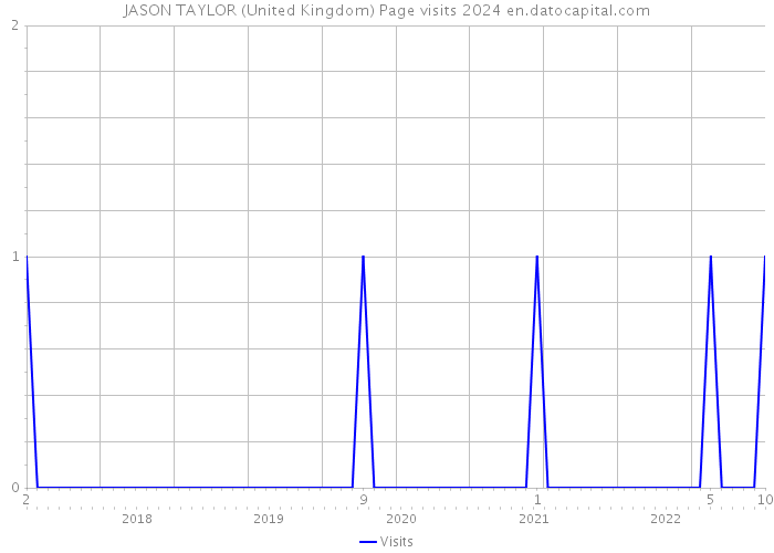 JASON TAYLOR (United Kingdom) Page visits 2024 