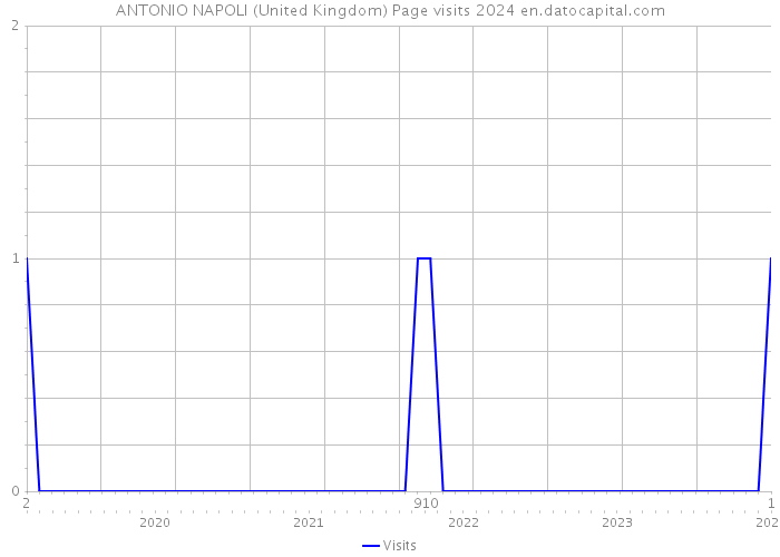 ANTONIO NAPOLI (United Kingdom) Page visits 2024 