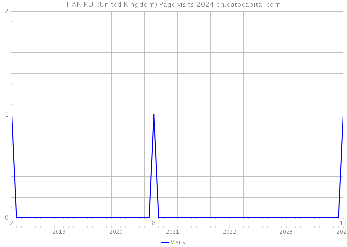 HAN RUI (United Kingdom) Page visits 2024 