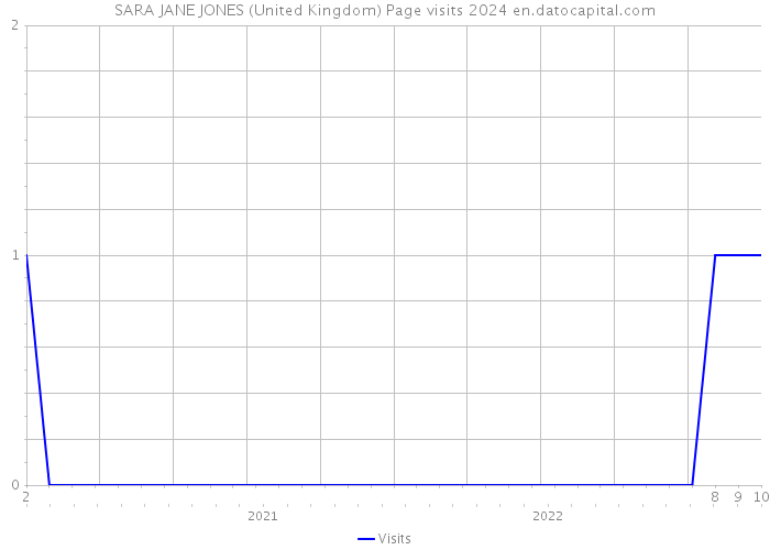 SARA JANE JONES (United Kingdom) Page visits 2024 