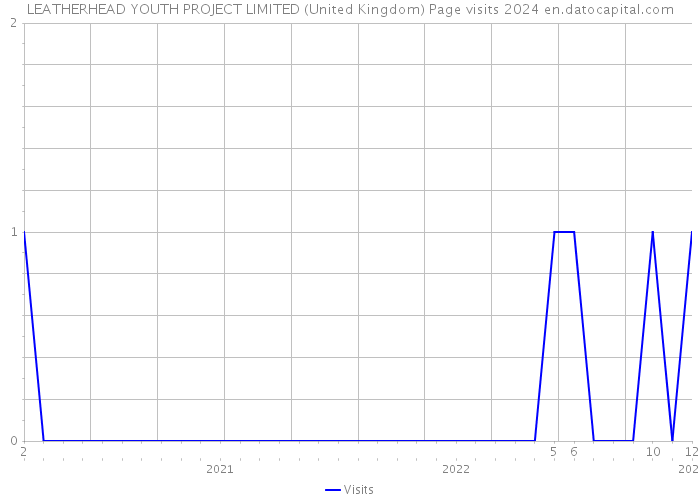 LEATHERHEAD YOUTH PROJECT LIMITED (United Kingdom) Page visits 2024 