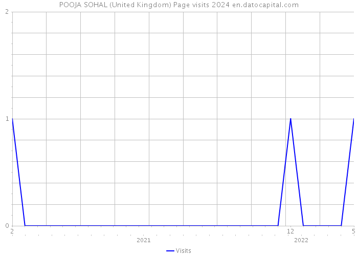 POOJA SOHAL (United Kingdom) Page visits 2024 
