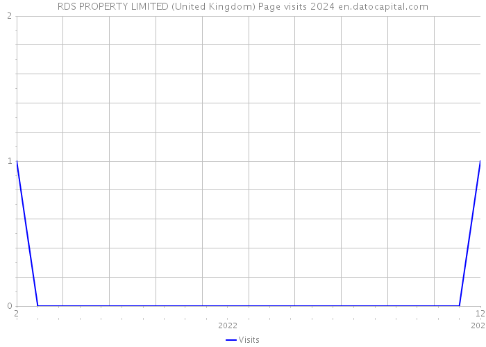 RDS PROPERTY LIMITED (United Kingdom) Page visits 2024 