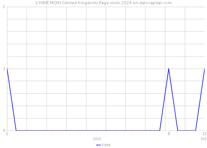 LYNNE MOIN (United Kingdom) Page visits 2024 