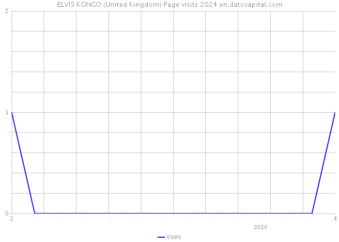 ELVIS KONGO (United Kingdom) Page visits 2024 