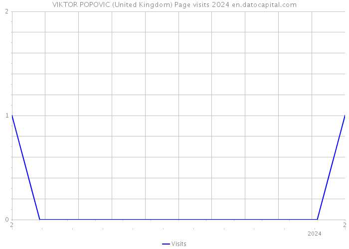 VIKTOR POPOVIC (United Kingdom) Page visits 2024 