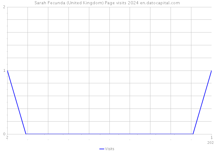 Sarah Fecunda (United Kingdom) Page visits 2024 