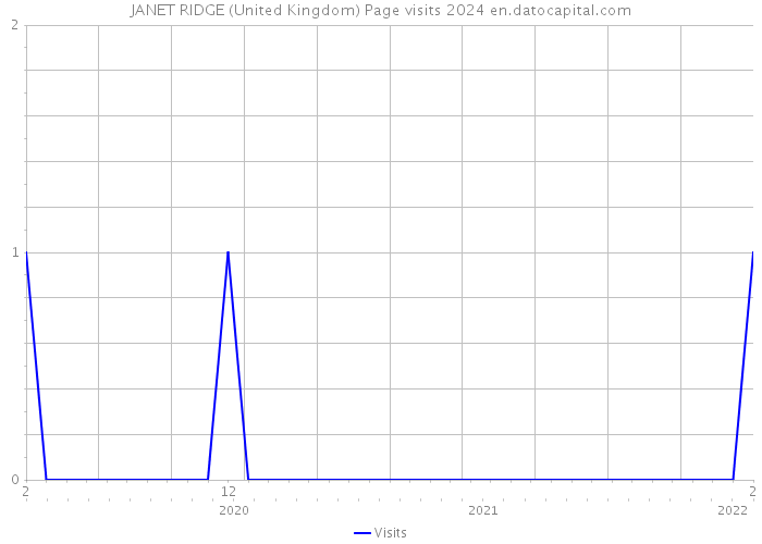 JANET RIDGE (United Kingdom) Page visits 2024 