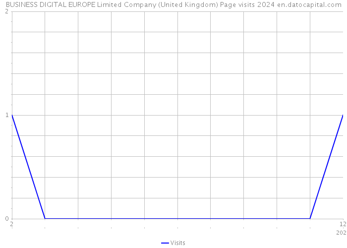 BUSINESS DIGITAL EUROPE Limited Company (United Kingdom) Page visits 2024 