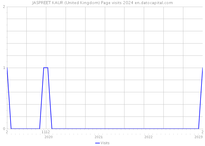 JASPREET KAUR (United Kingdom) Page visits 2024 