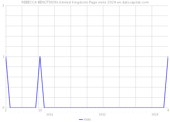 REBECCA BENGTSSON (United Kingdom) Page visits 2024 