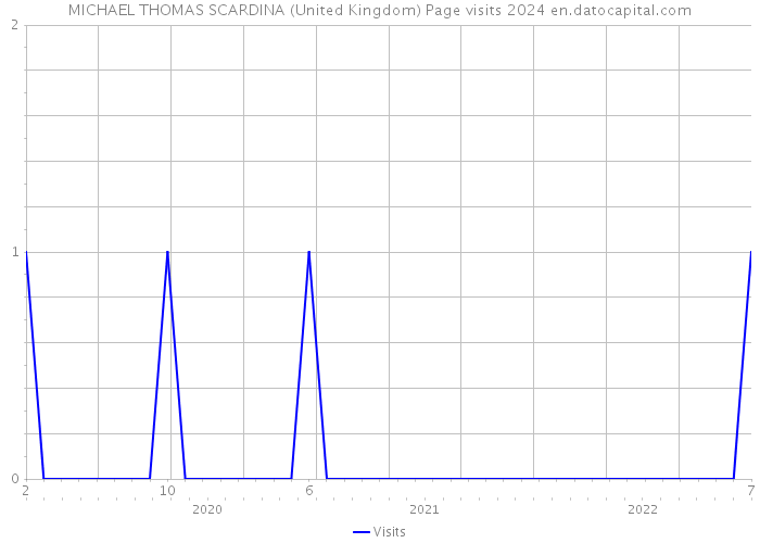 MICHAEL THOMAS SCARDINA (United Kingdom) Page visits 2024 