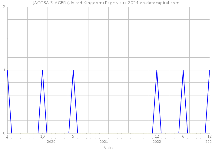 JACOBA SLAGER (United Kingdom) Page visits 2024 