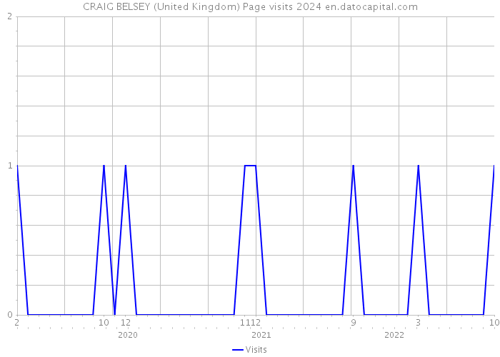 CRAIG BELSEY (United Kingdom) Page visits 2024 