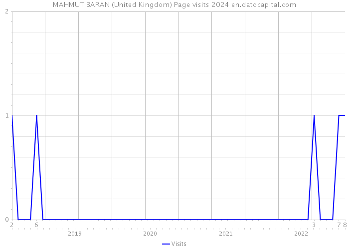 MAHMUT BARAN (United Kingdom) Page visits 2024 