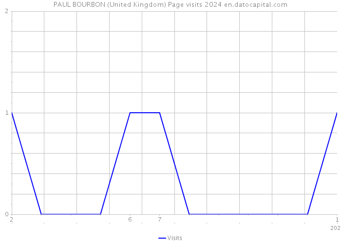 PAUL BOURBON (United Kingdom) Page visits 2024 