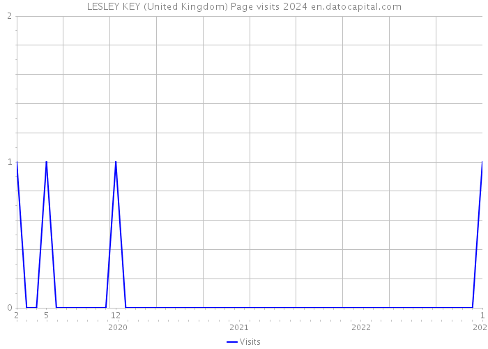 LESLEY KEY (United Kingdom) Page visits 2024 