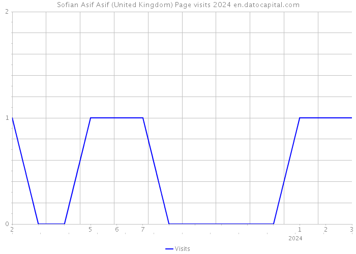 Sofian Asif Asif (United Kingdom) Page visits 2024 