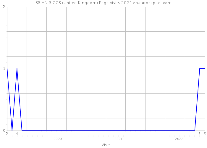 BRIAN RIGGS (United Kingdom) Page visits 2024 