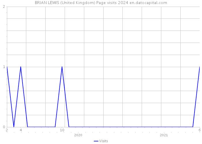BRIAN LEWIS (United Kingdom) Page visits 2024 