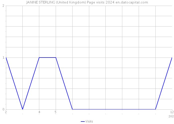 JANINE STERLING (United Kingdom) Page visits 2024 