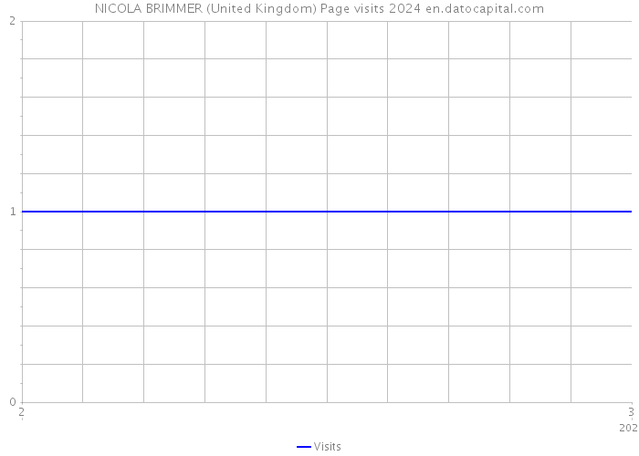NICOLA BRIMMER (United Kingdom) Page visits 2024 