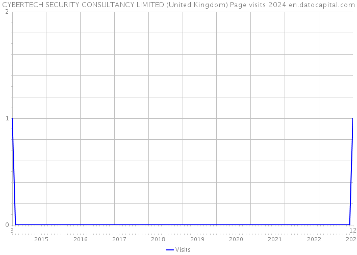 CYBERTECH SECURITY CONSULTANCY LIMITED (United Kingdom) Page visits 2024 
