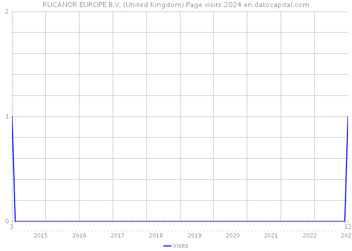 RUCANOR EUROPE B.V. (United Kingdom) Page visits 2024 