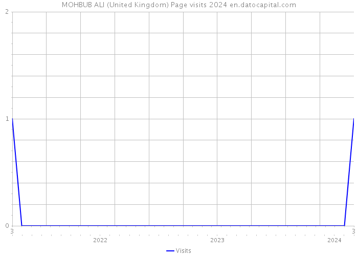 MOHBUB ALI (United Kingdom) Page visits 2024 