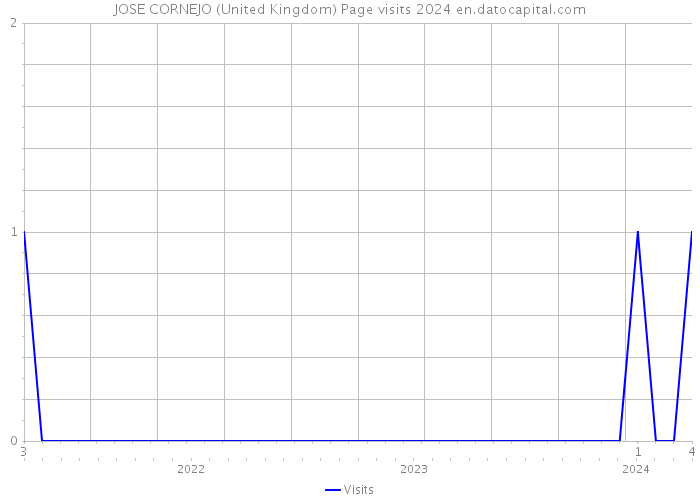 JOSE CORNEJO (United Kingdom) Page visits 2024 