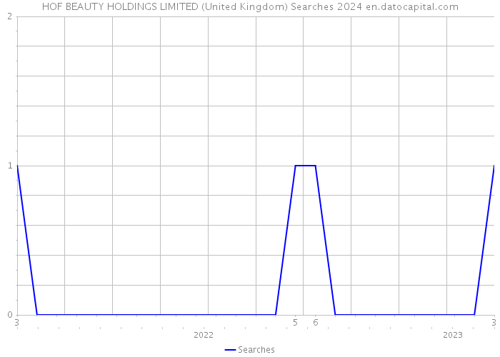 HOF BEAUTY HOLDINGS LIMITED (United Kingdom) Searches 2024 