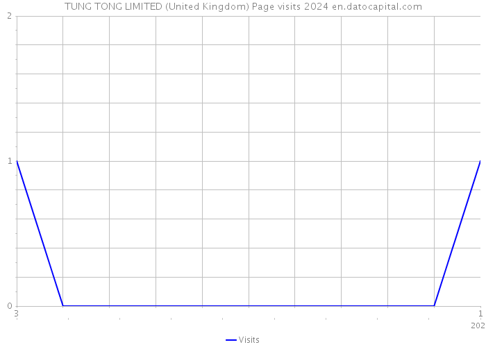 TUNG TONG LIMITED (United Kingdom) Page visits 2024 