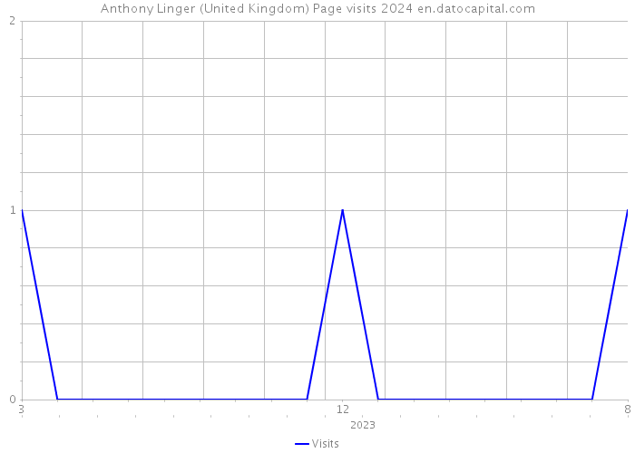 Anthony Linger (United Kingdom) Page visits 2024 