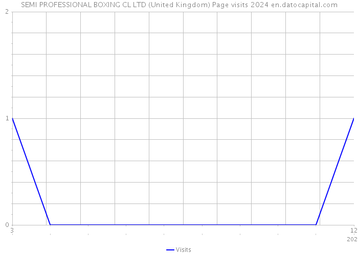 SEMI PROFESSIONAL BOXING CL LTD (United Kingdom) Page visits 2024 