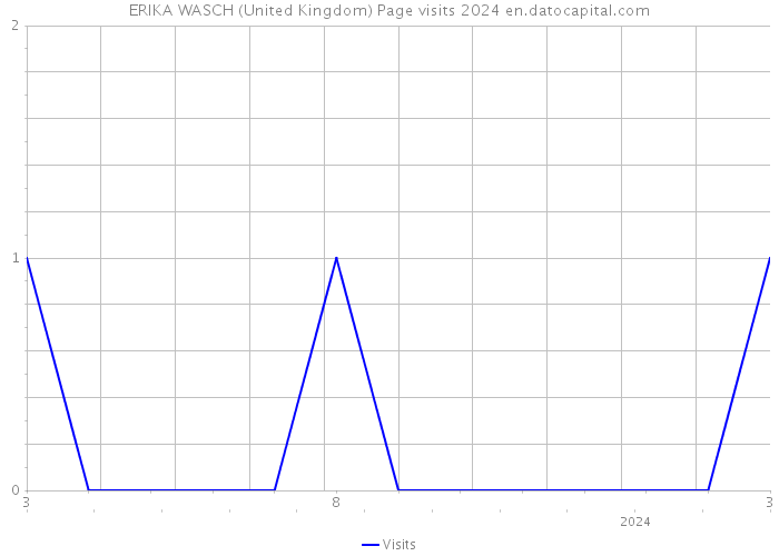 ERIKA WASCH (United Kingdom) Page visits 2024 