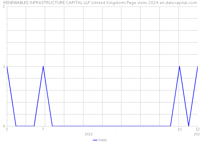 RENEWABLES INFRASTRUCTURE CAPITAL LLP (United Kingdom) Page visits 2024 