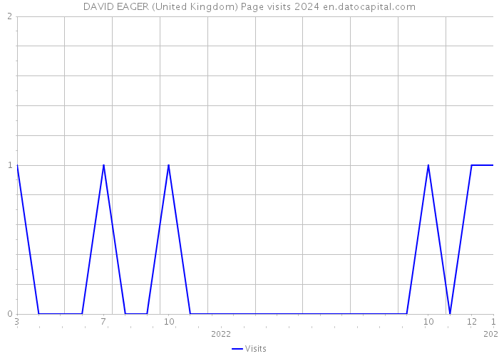 DAVID EAGER (United Kingdom) Page visits 2024 